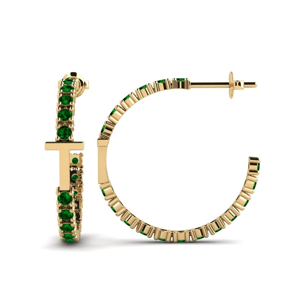 Green Zirconia SYLVIE Earring Sereba - T