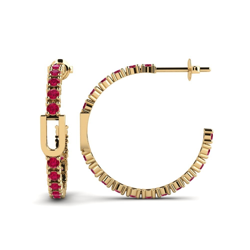 Ruby SYLVIE Earring Sereba - U