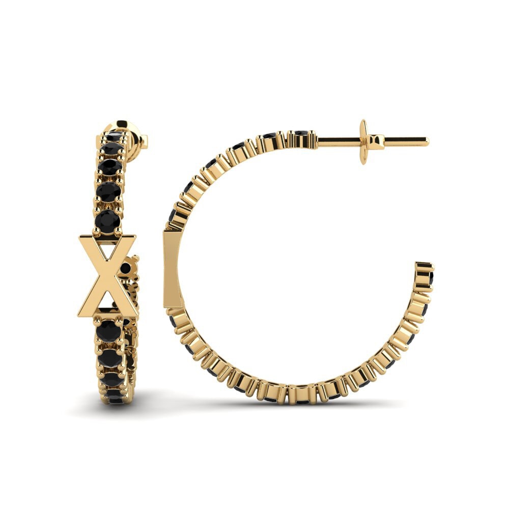 Black Onyx SYLVIE Earring Sereba - X