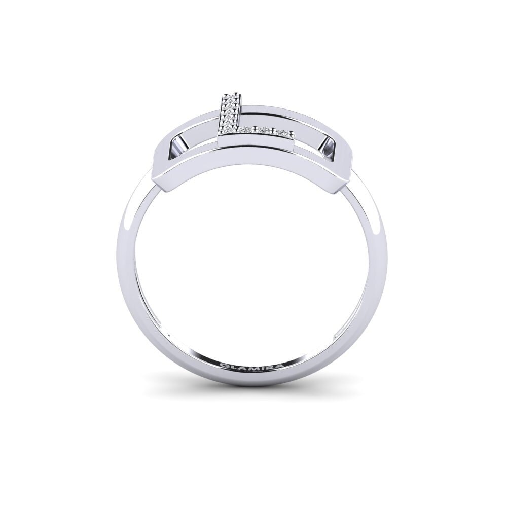 Palladium 950 SYLVIE Ring Teselya - L