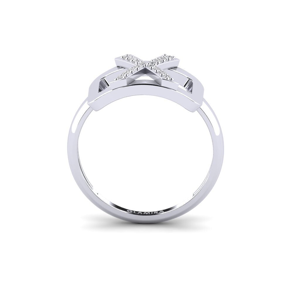 Palladium 950 SYLVIE Ring Teselya - X
