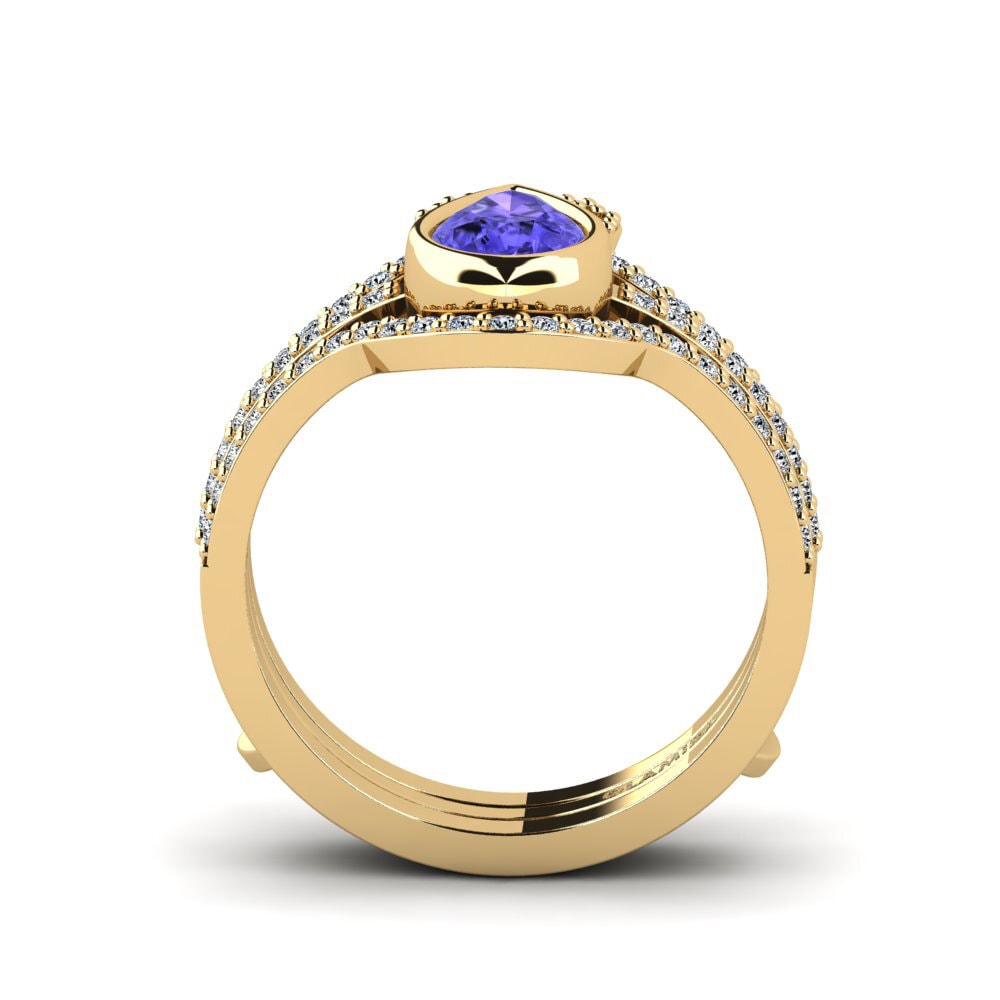 Tanzanite Ring Andass - SET