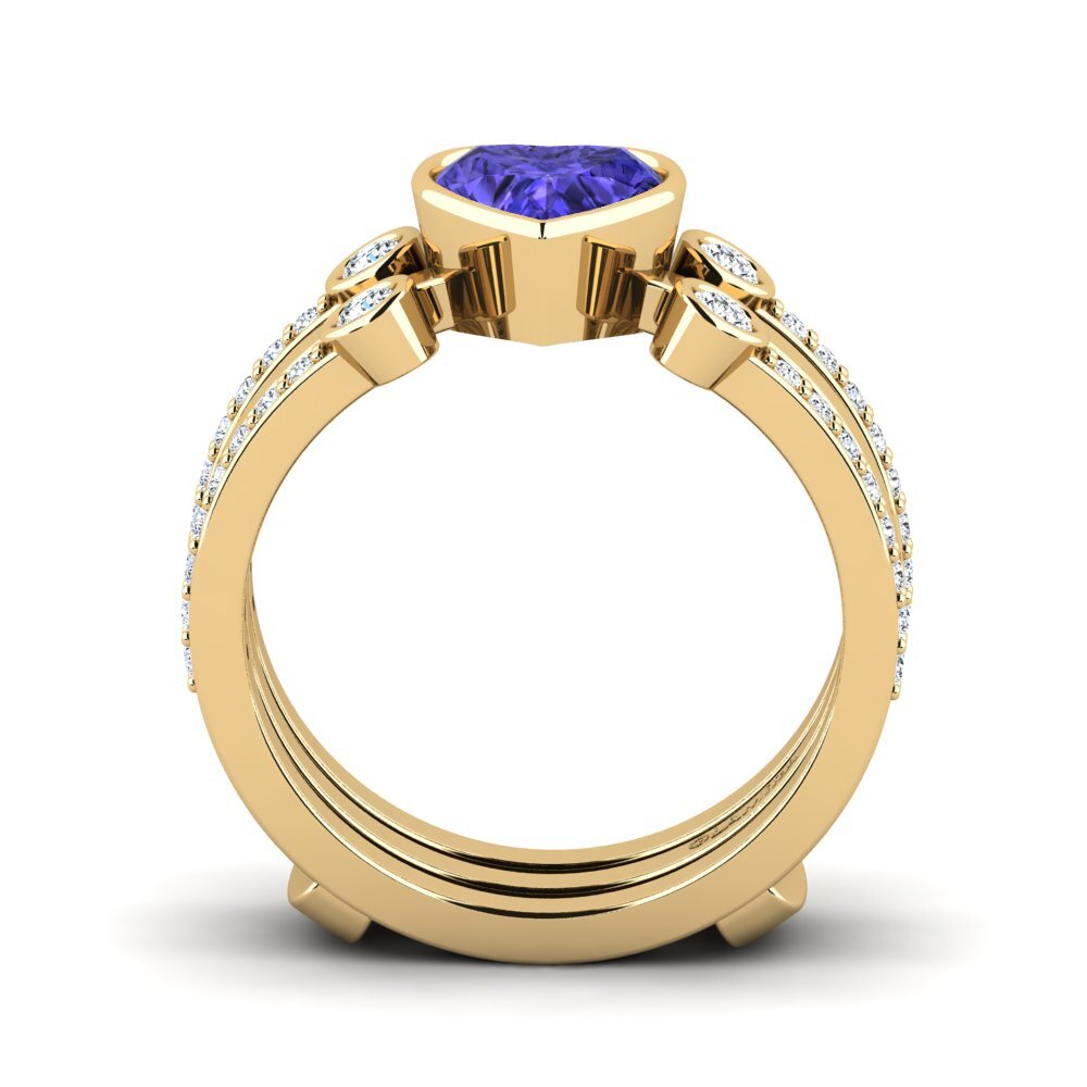 Tanzanite Ring Brati - SET