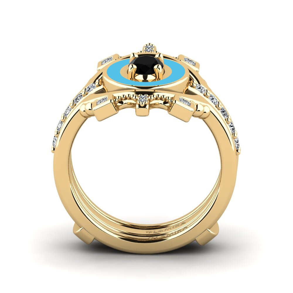 Black Diamond Ring Harweaa - SET