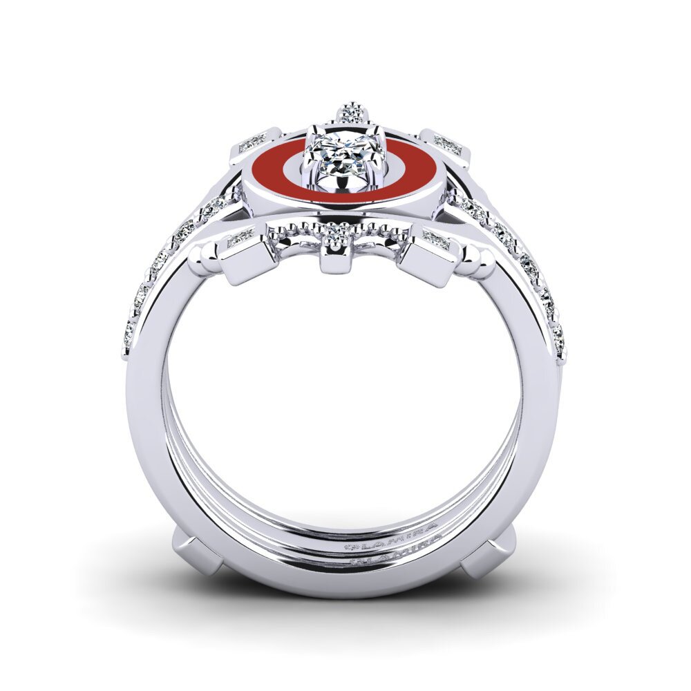 950 Palladium Ring Harweaa - SET