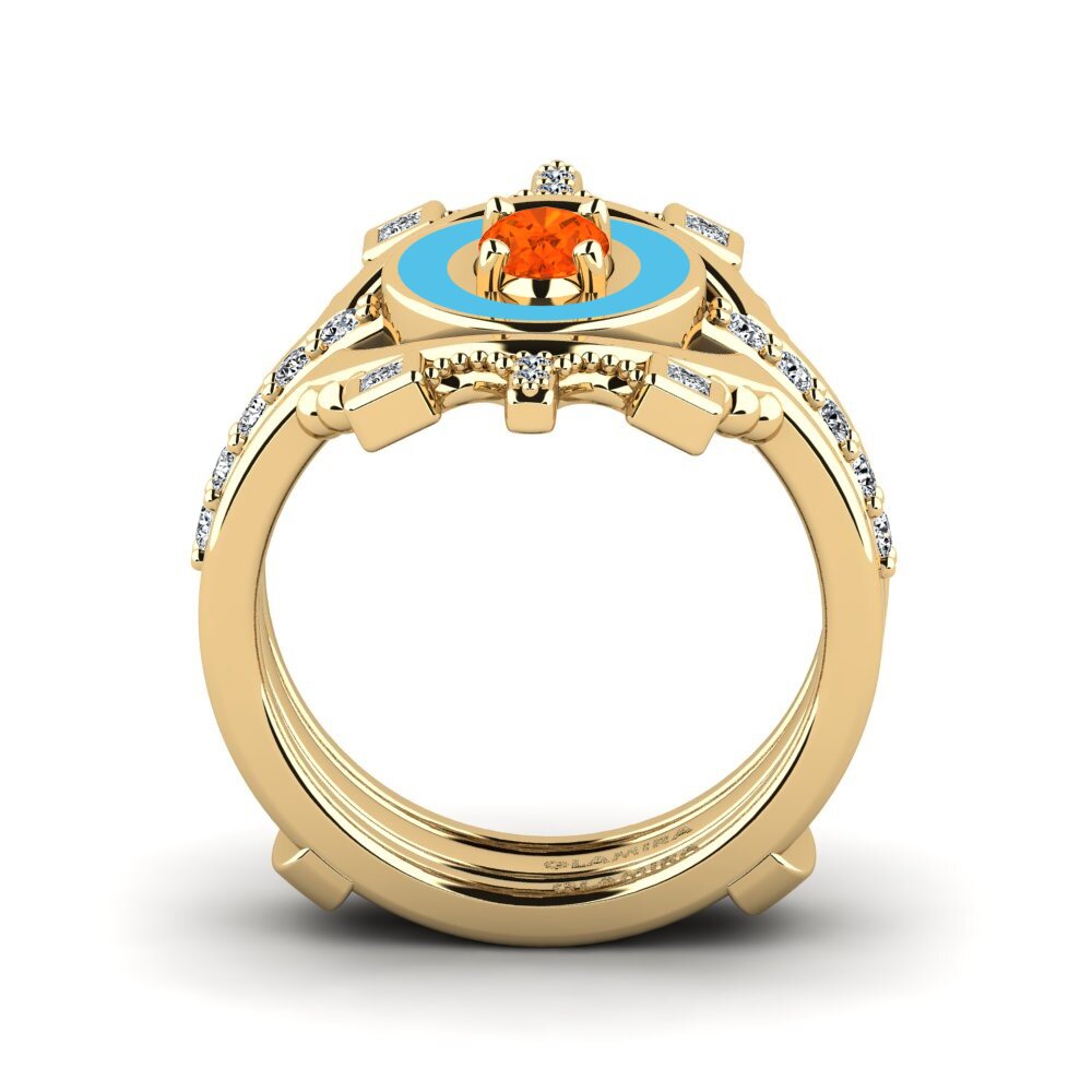 Fire Opal Ring Harweaa - SET