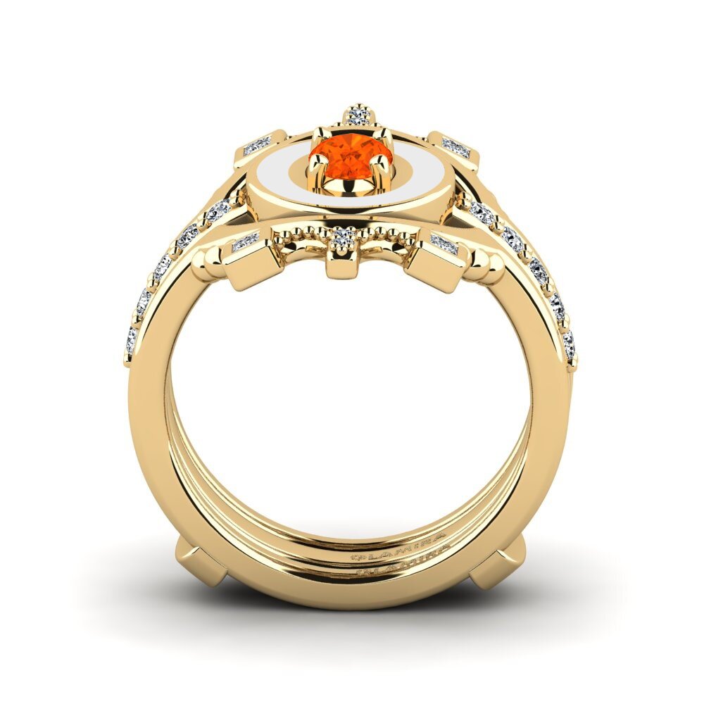 Fire Opal Ring Harweaa - SET