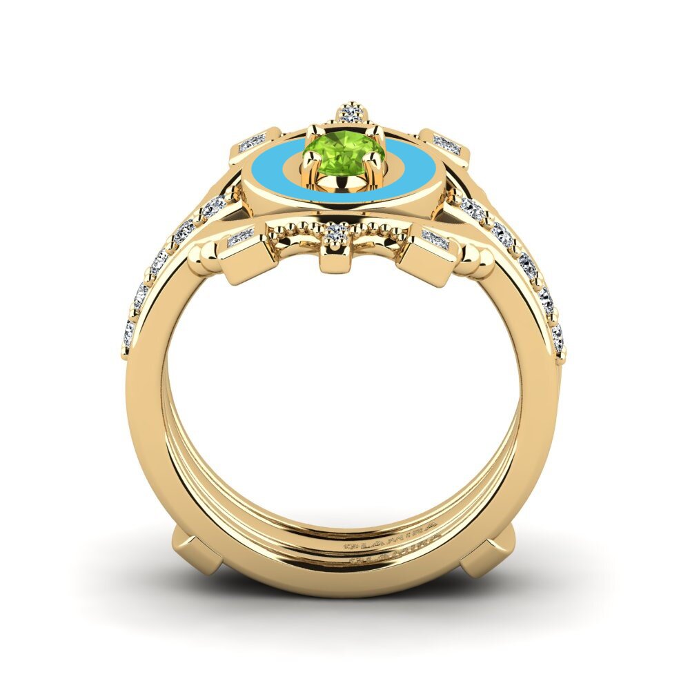 Peridot Ring Harweaa - SET