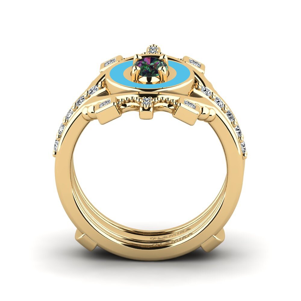 Mystic Topaz Ring Harweaa - SET