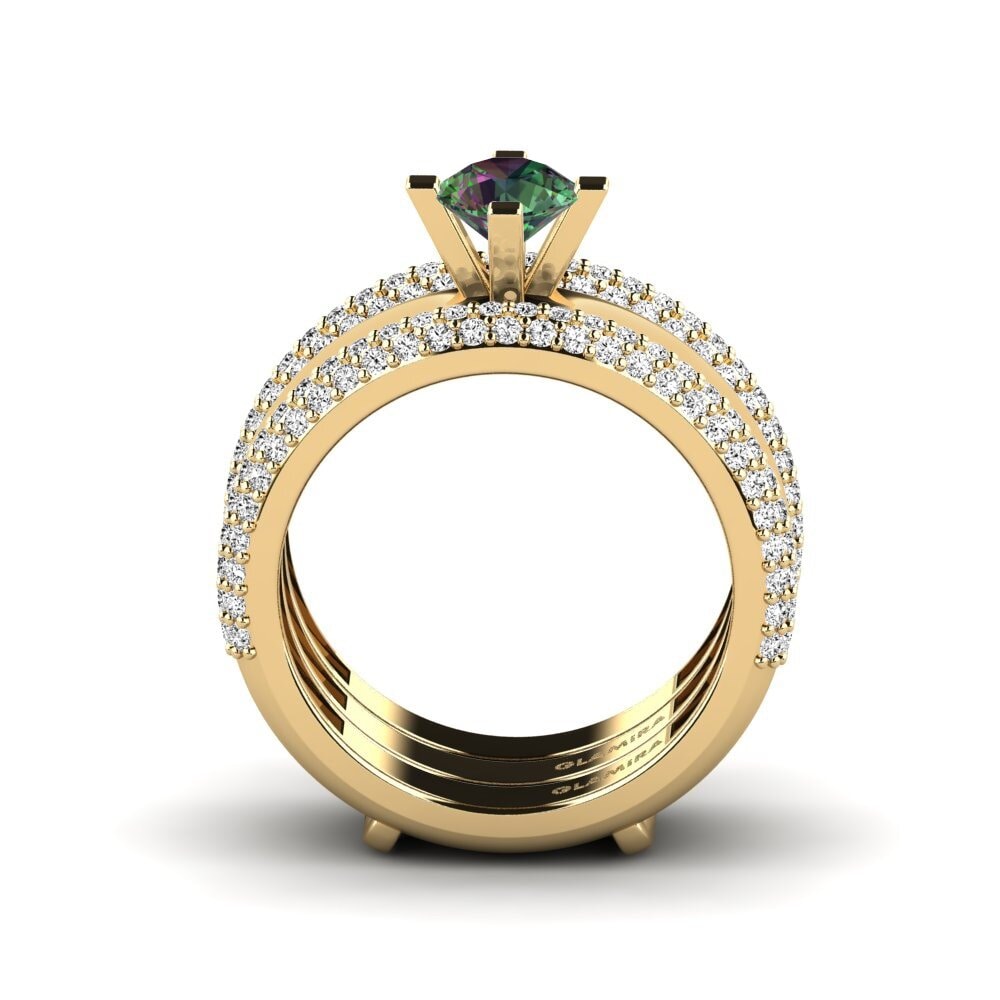Topacio Místico Anillo Hyhtin - SET