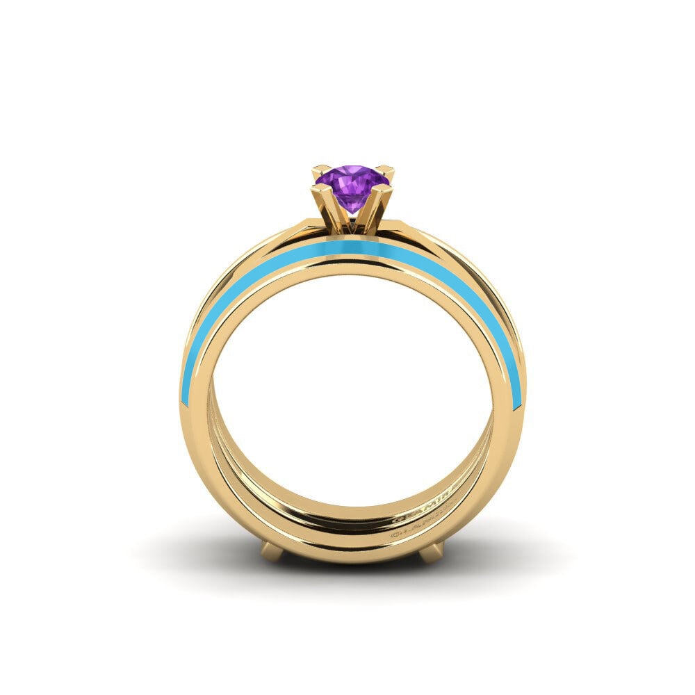 Amethyst Ring Kyndry - SET