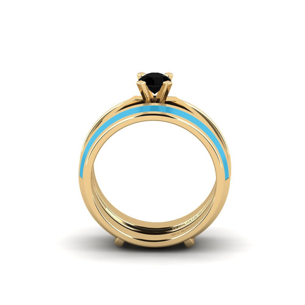 Black Diamond Ring Kyndry - SET