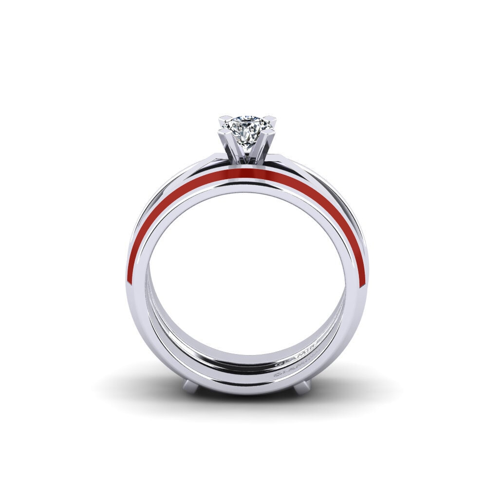 950 Palladium Ring Kyndry - SET