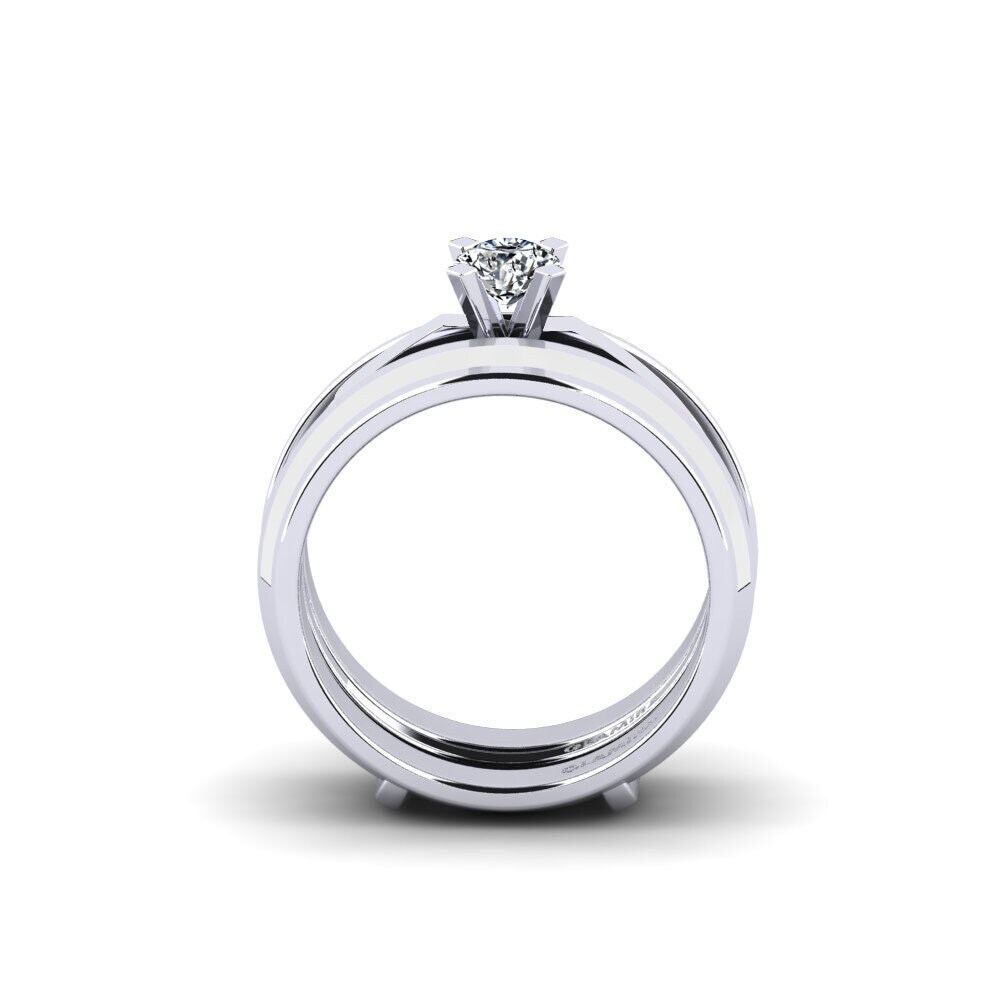 950 Palladium Ring Kyndry - SET