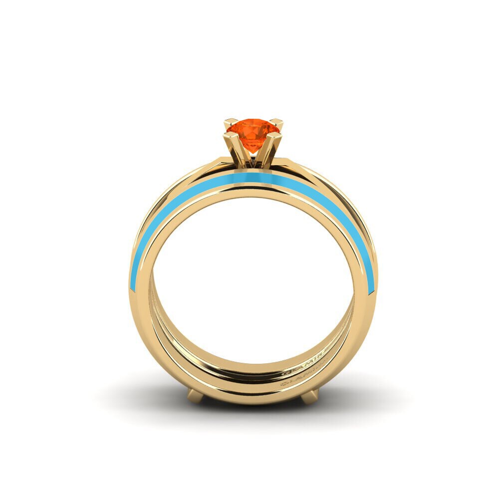 Fire Opal Ring Kyndry - SET