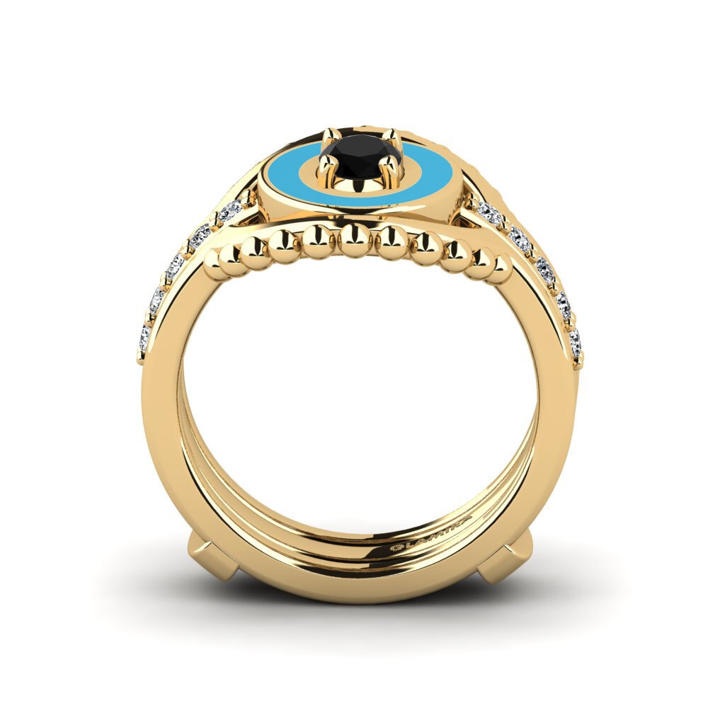 Black Diamond Ring Lmingea - SET