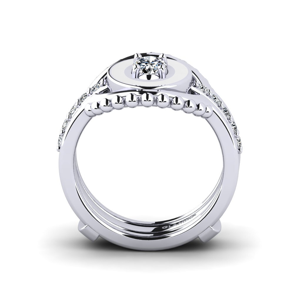 950 Palladium Ring Lmingea - SET