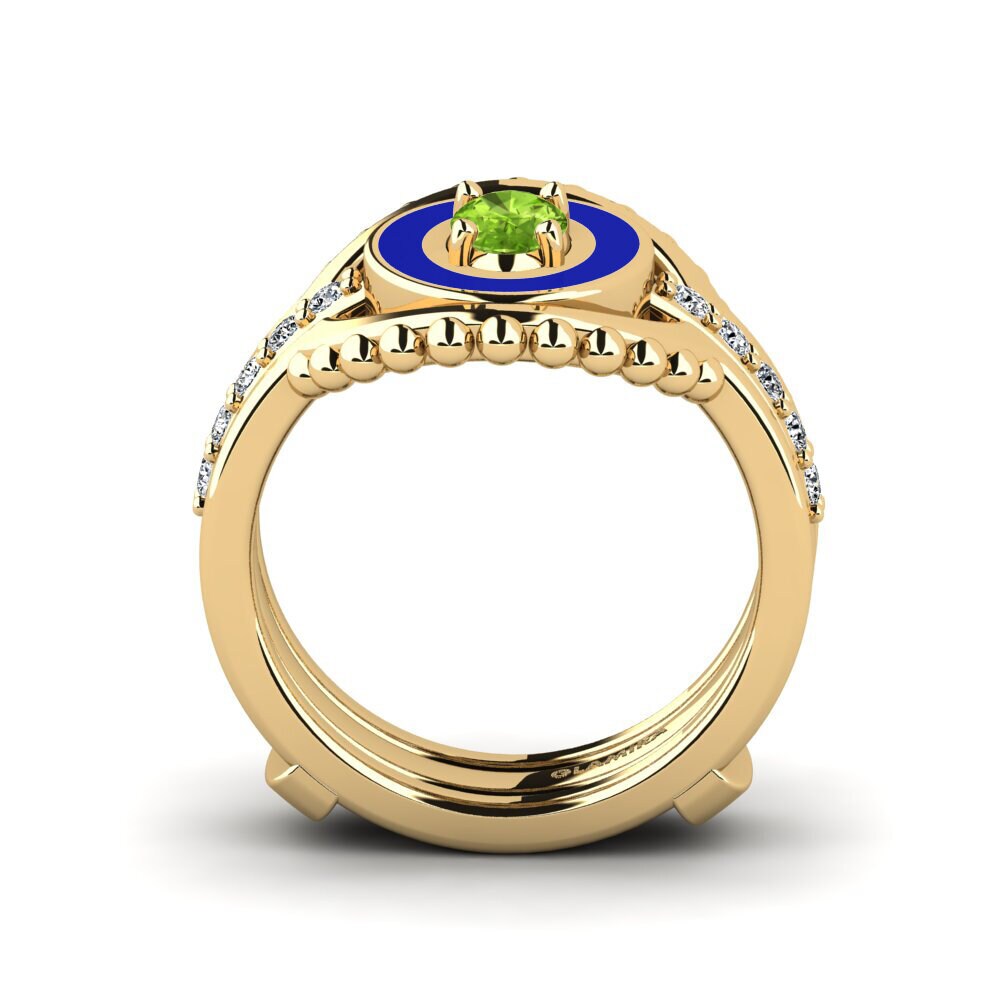 Peridot Ring Lmingea - SET