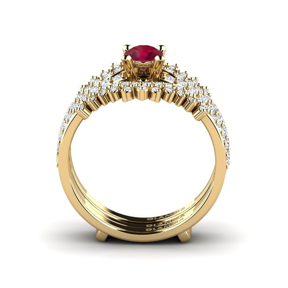 ruby Anel Nodes - SET