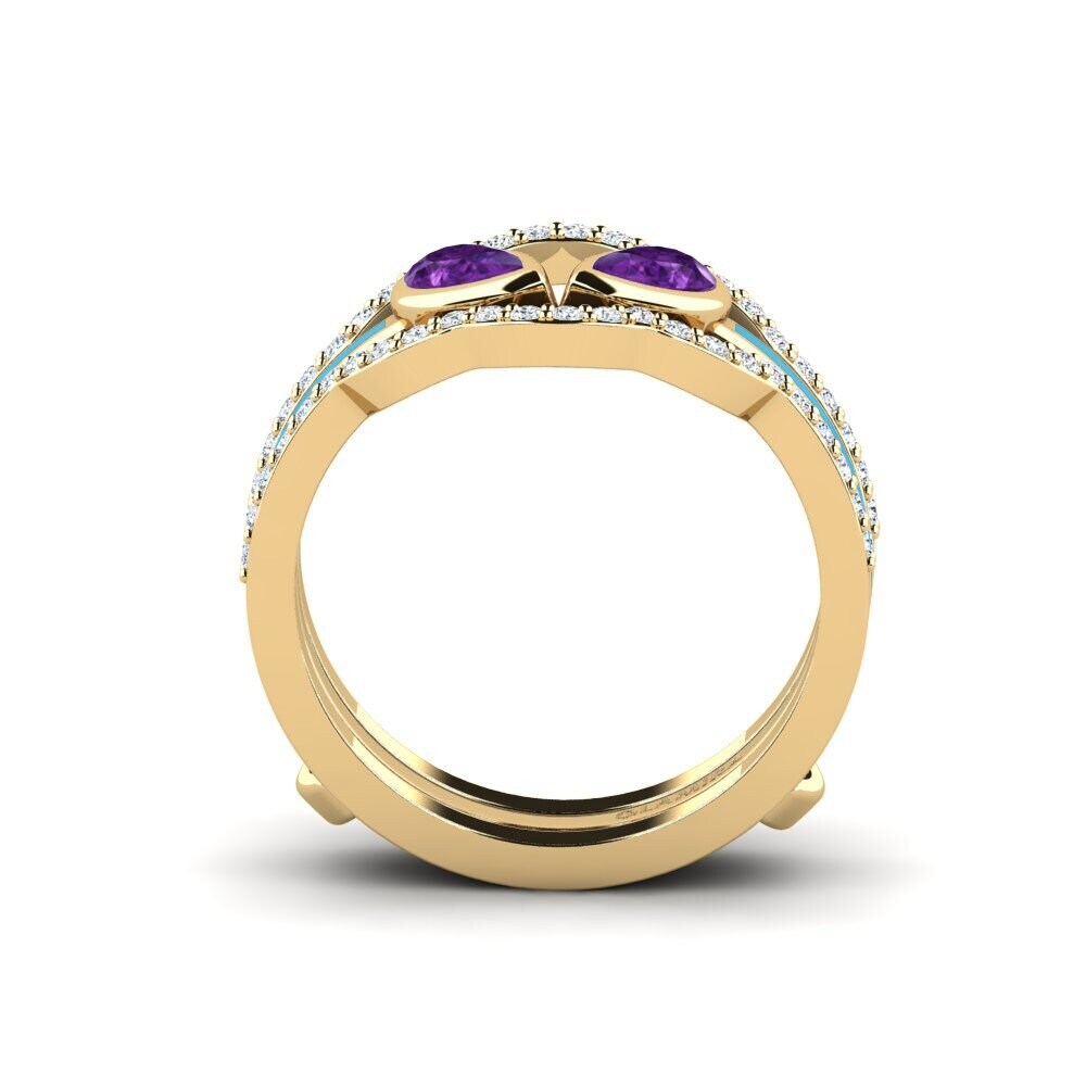 Amethyst Ring Snene - SET