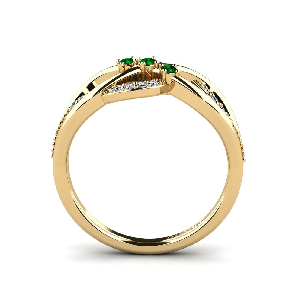 Green Zirconia Ring Miuysa