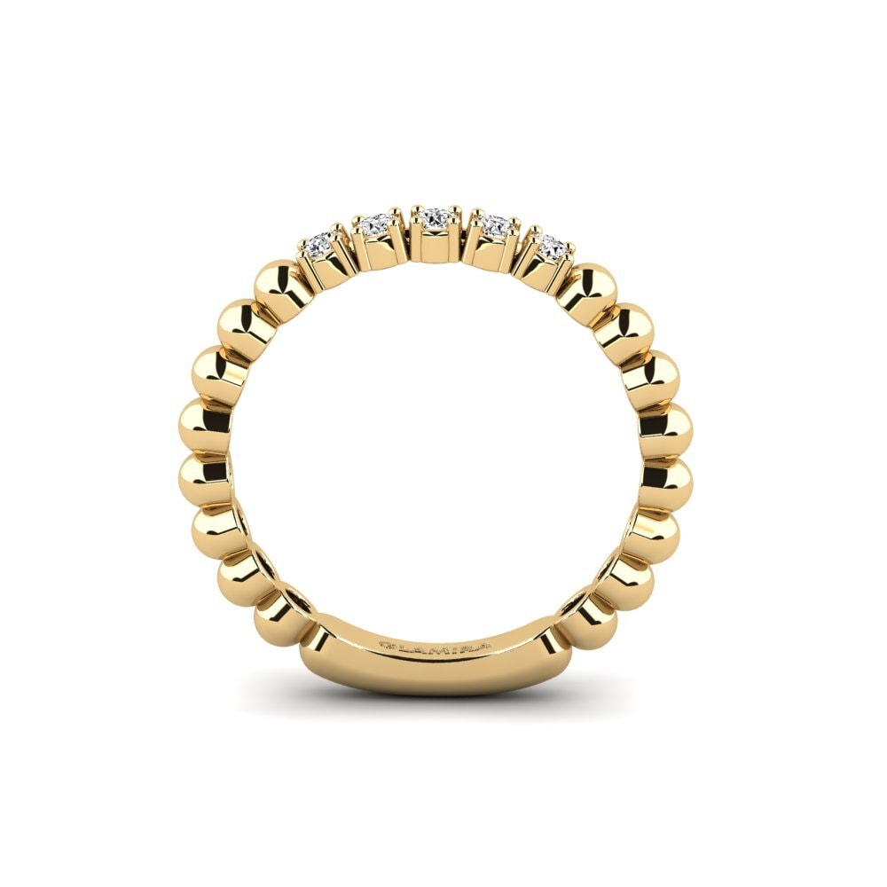 Moissanite Anel de Noivado Nikones