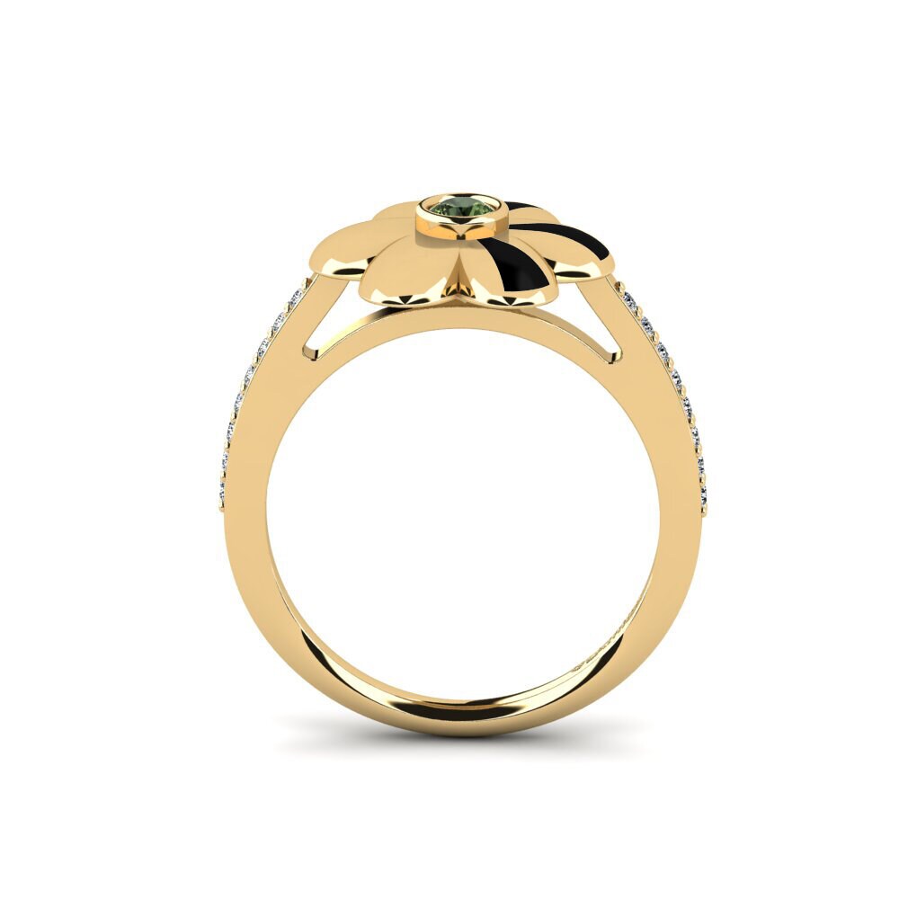 Green Sapphire Ring Nilewo