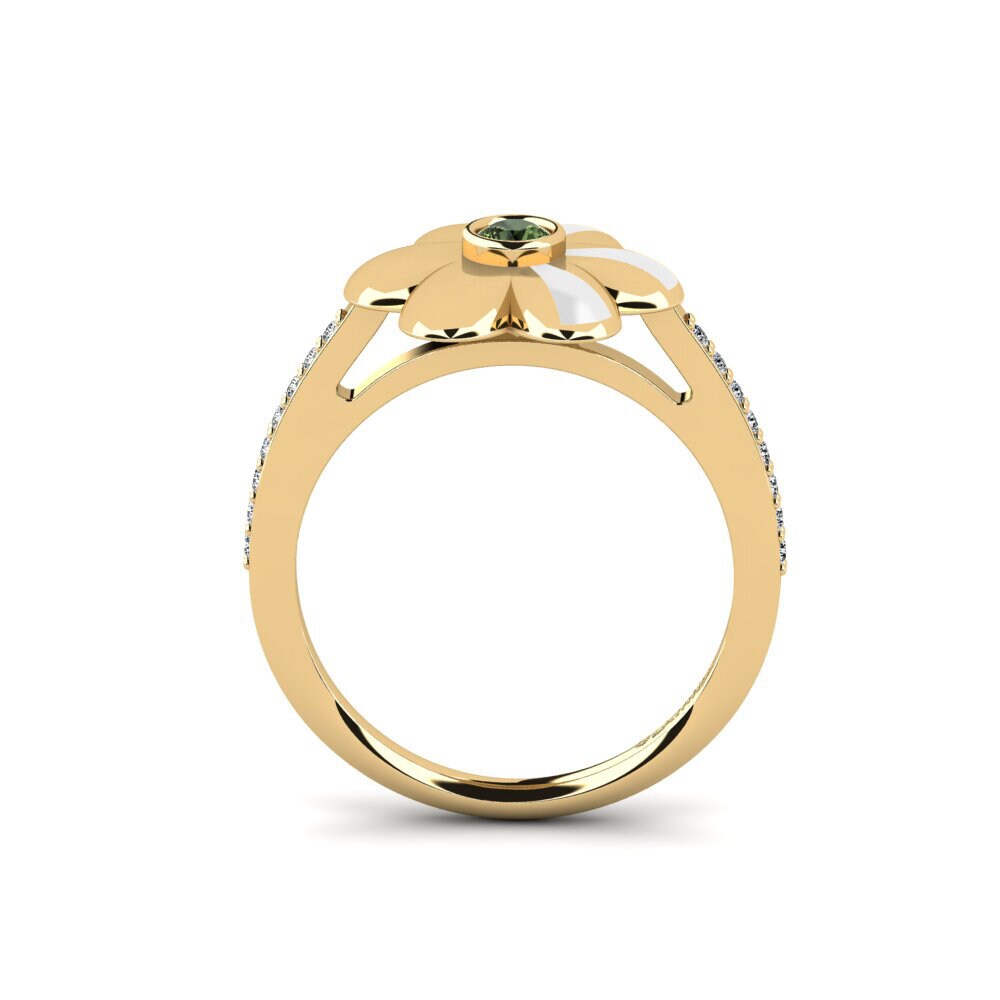 Zafiro Verde Anillo Nilewo