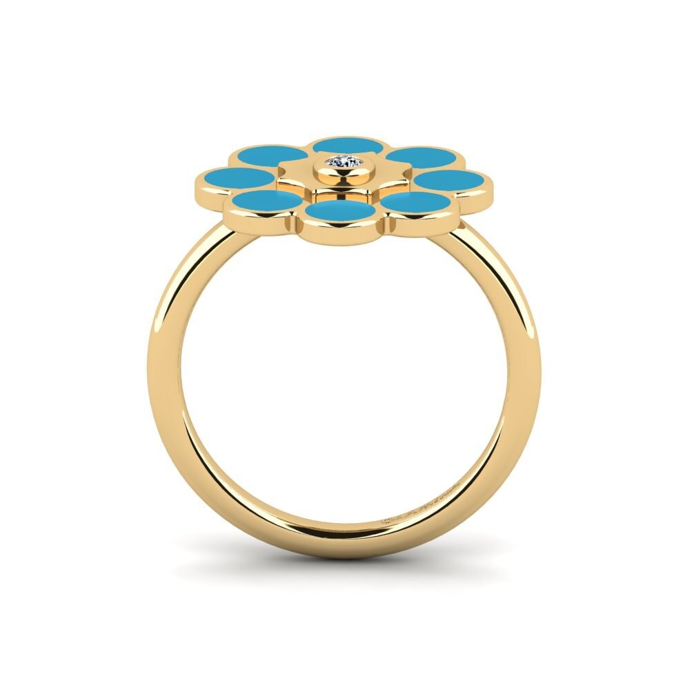 Or Jaune 9k Bague Nytte
