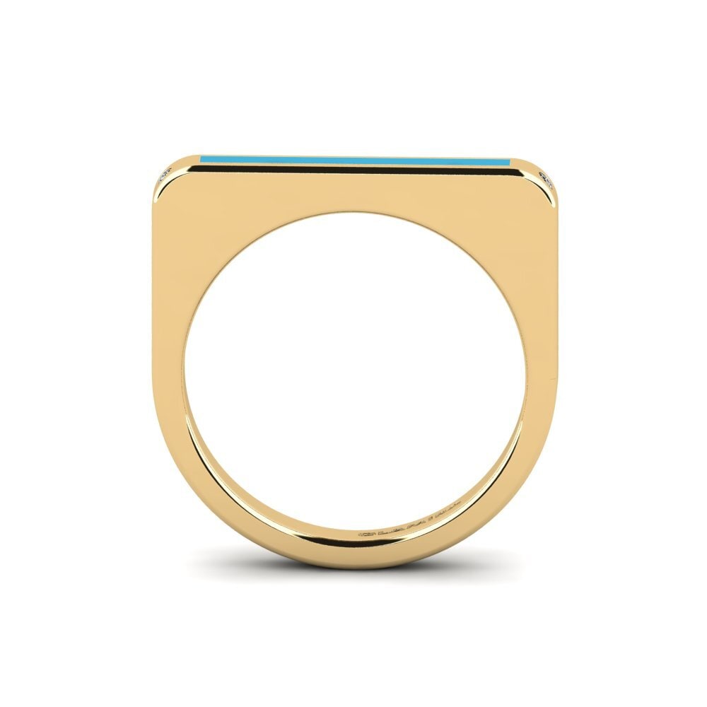 Or Jaune 9k Bague Occoo