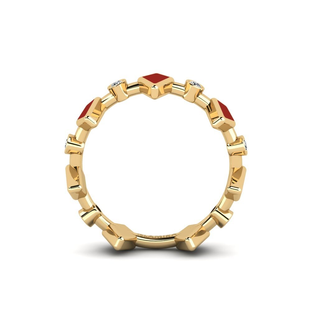 Gelbgold 585 Ring Pephipu