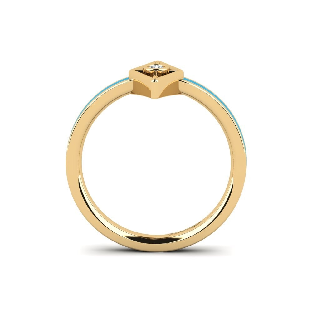 Or Jaune 9k Bague Raptitav