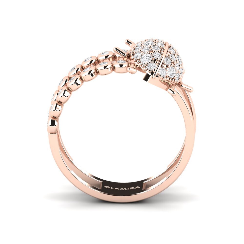 White sapphire Ring Avala