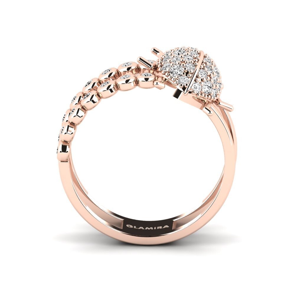 Moissanite Anel Avala