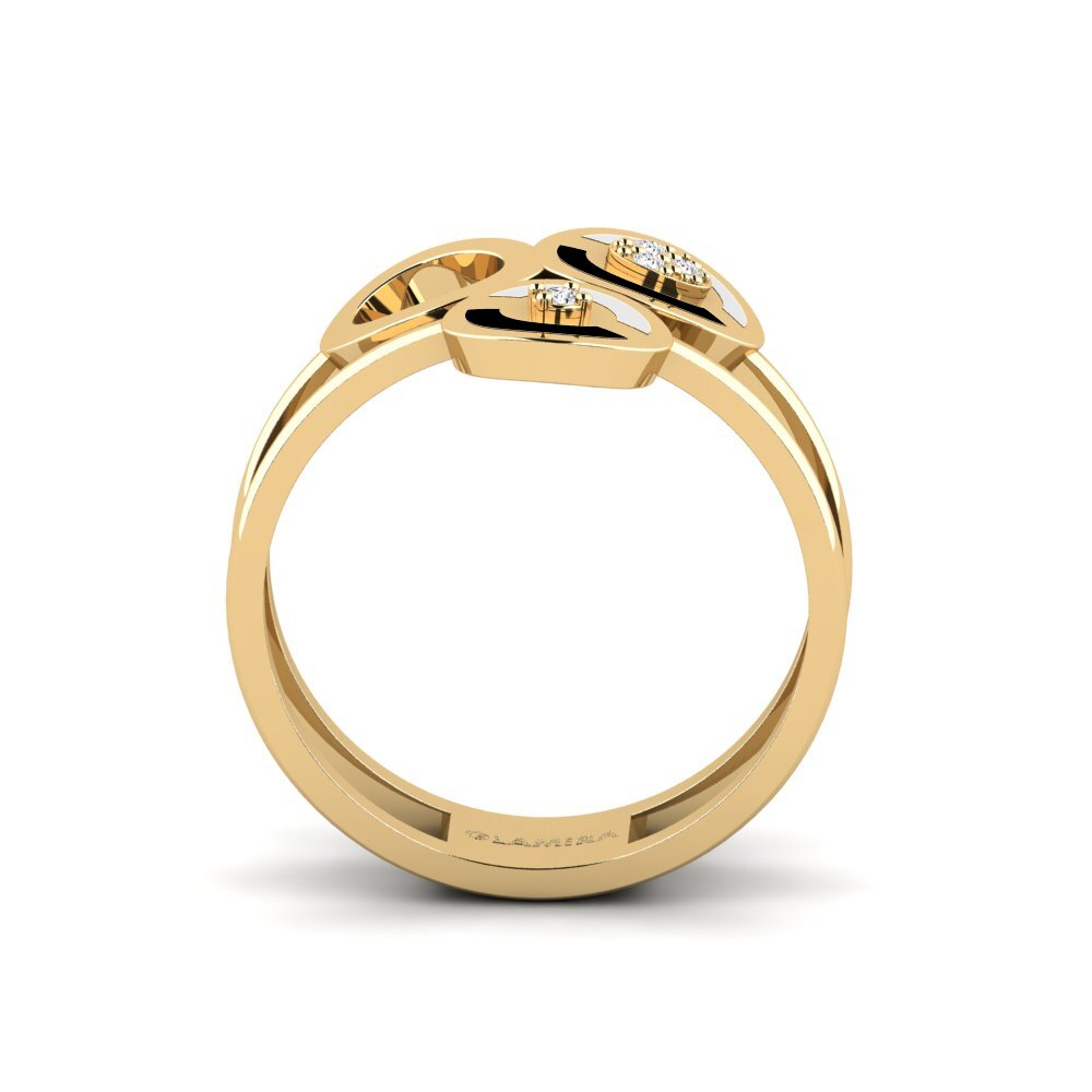 White sapphire Ring Cinquantadue