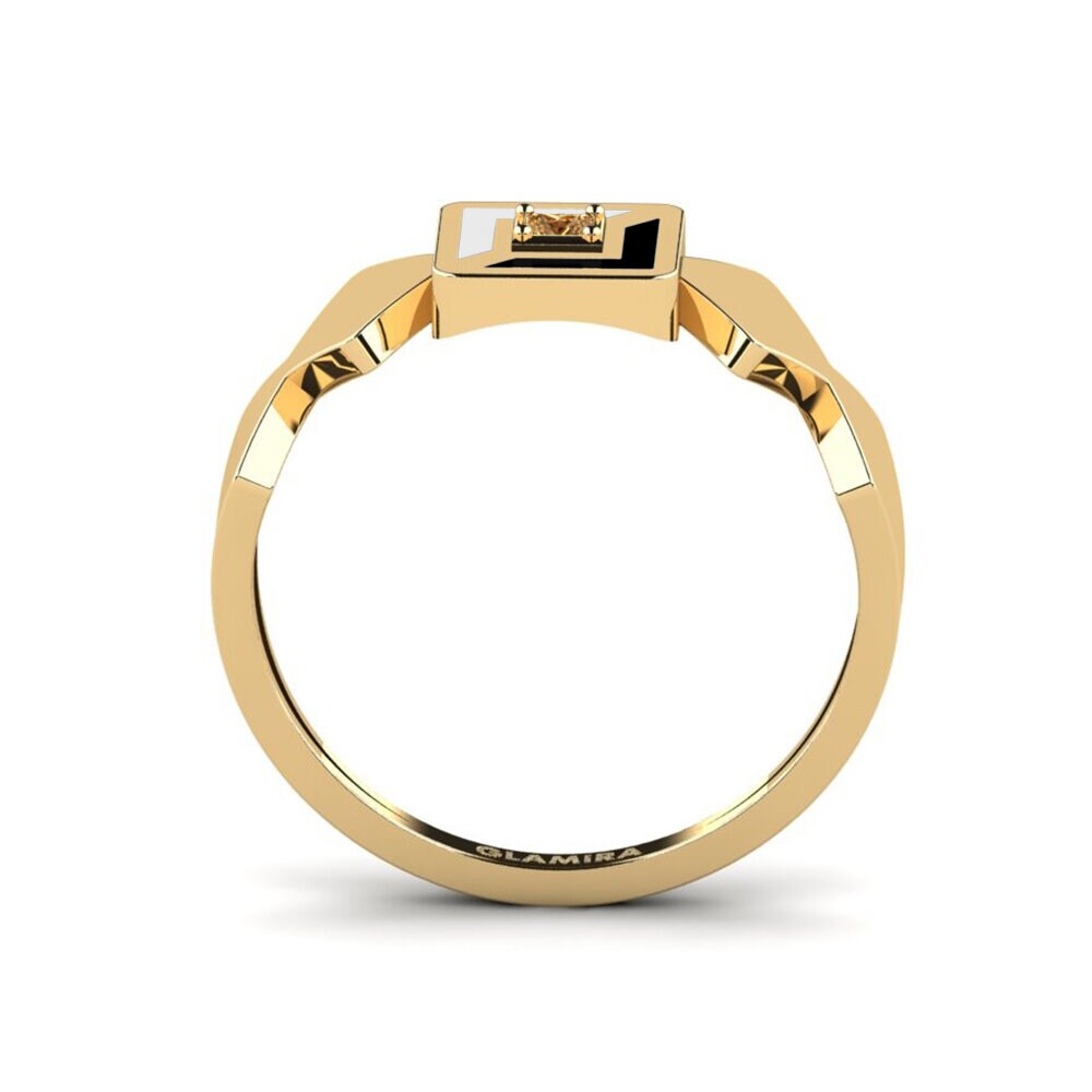 Brauner Diamant Ring Dopof