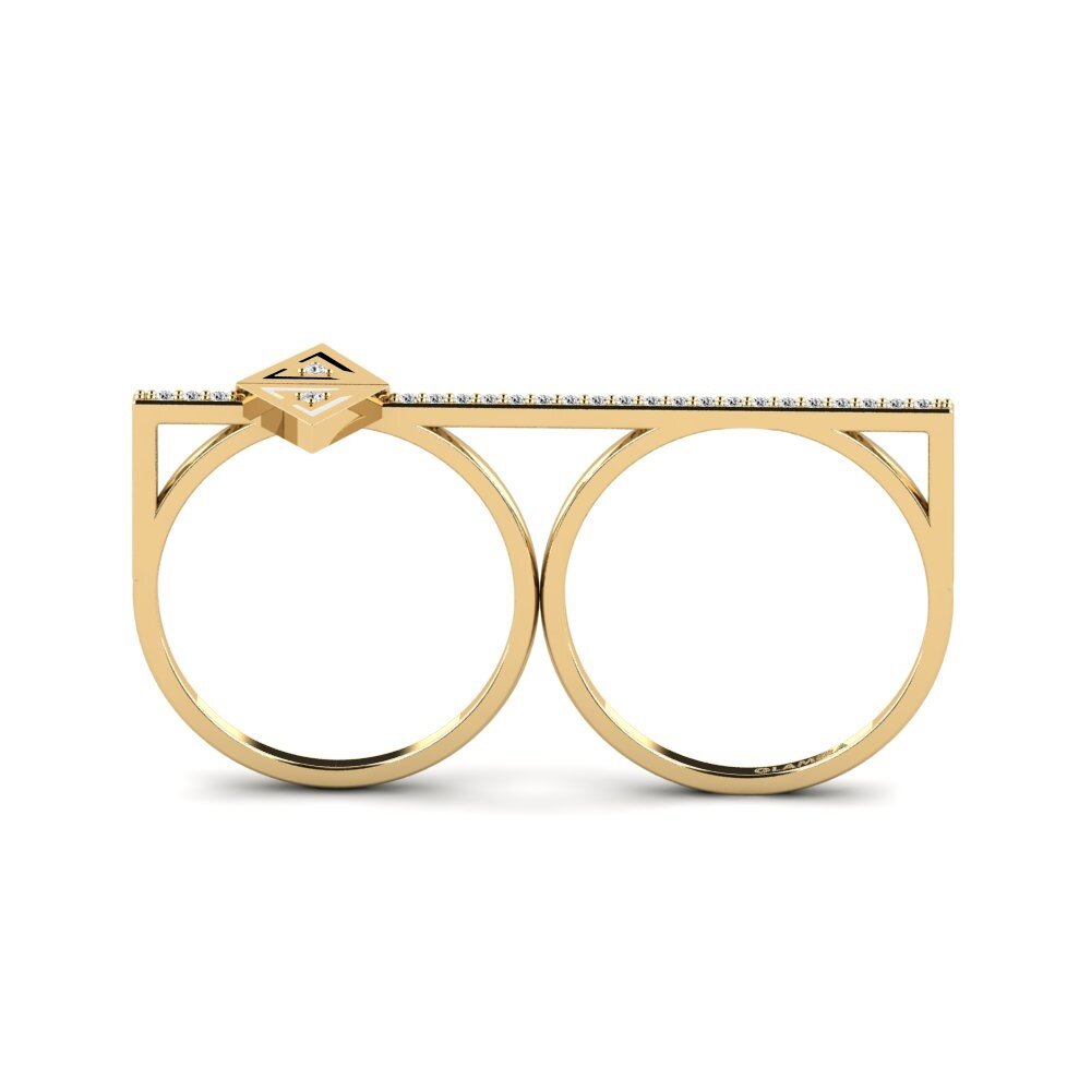 Moissanit Ring Harmonm