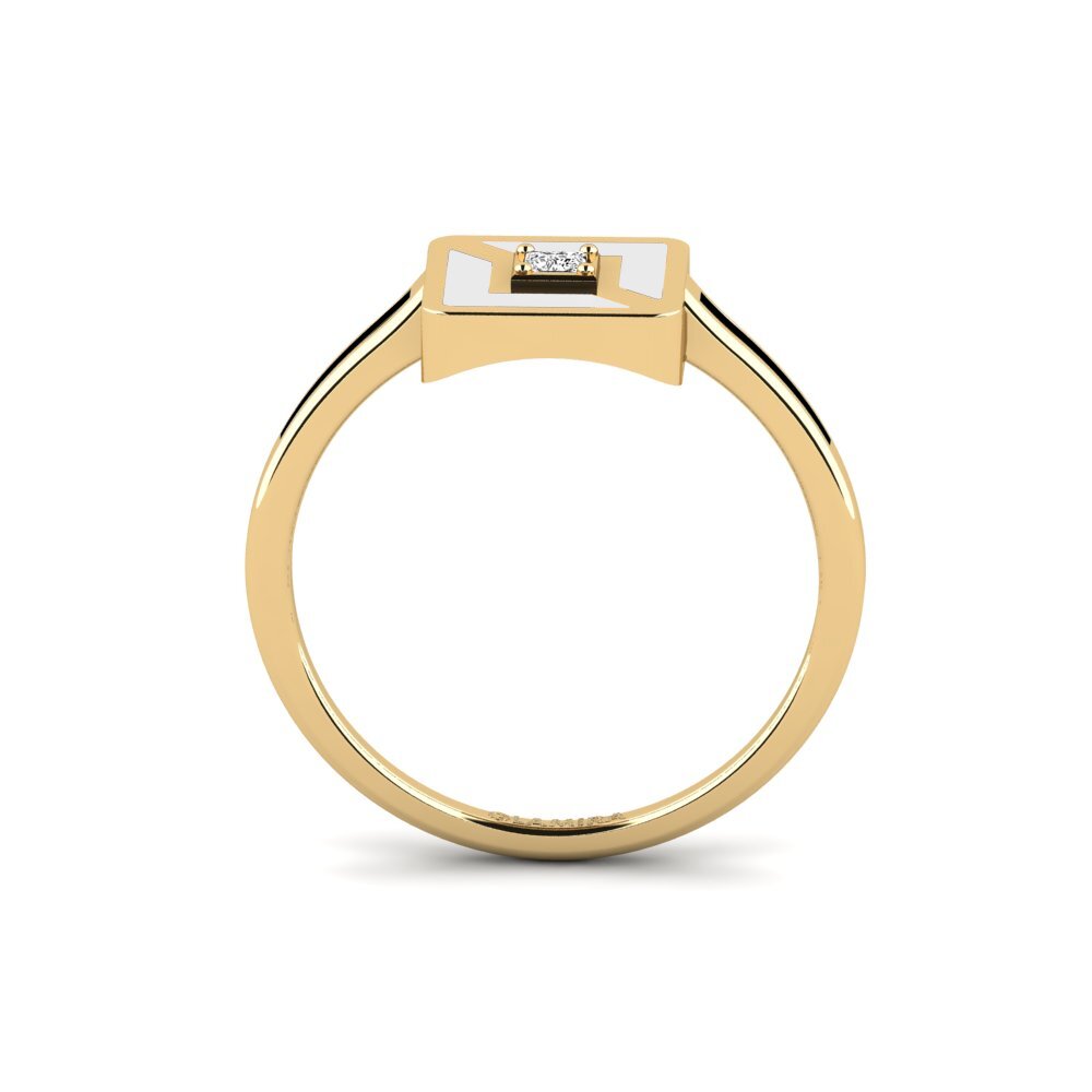 Moissanit Ring Kis