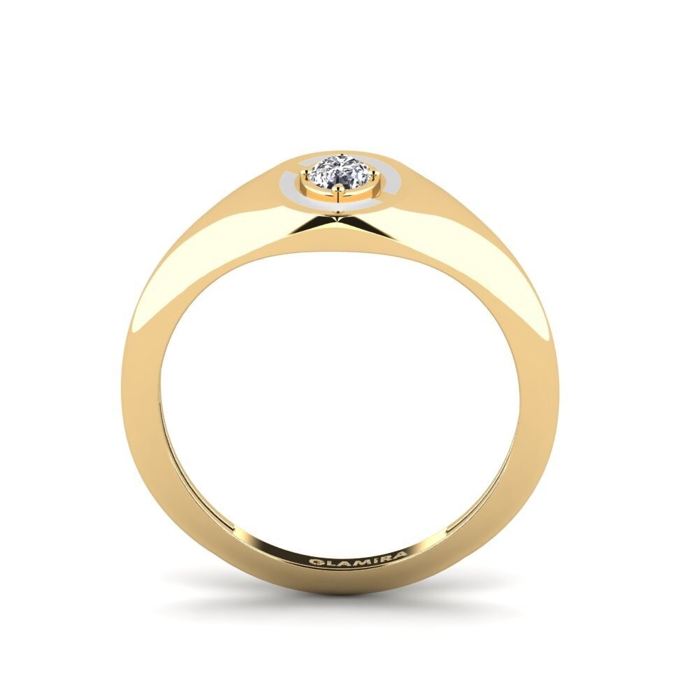 Gelbgold 375 Ring Misteriosi
