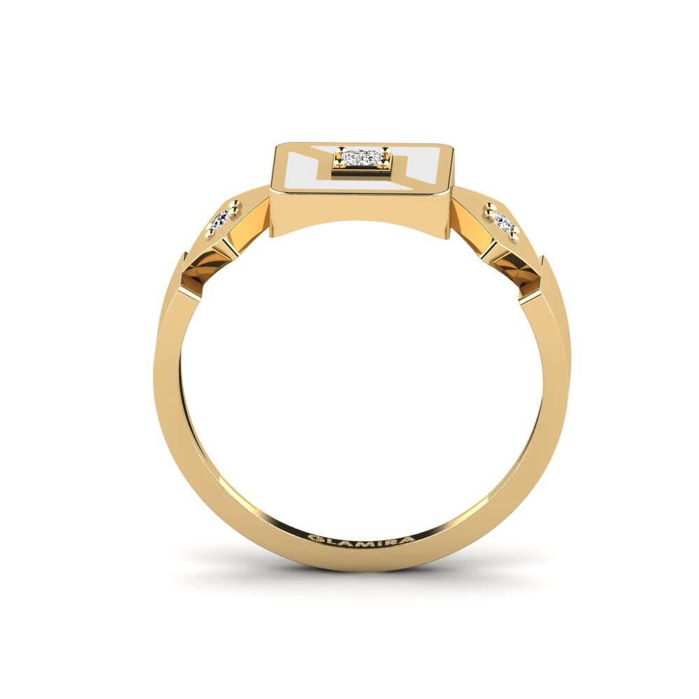 Moissanit Ring Nyugodt