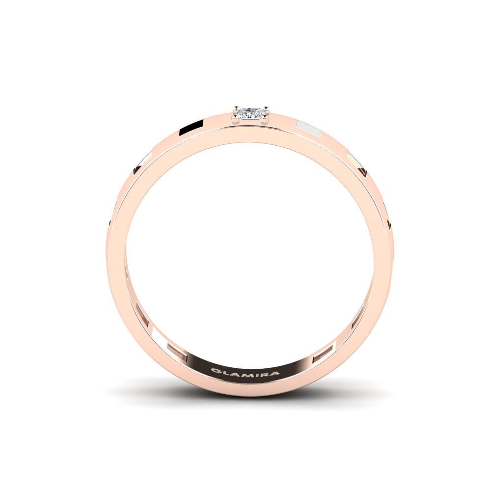 Rotgold 375 Ring Proste