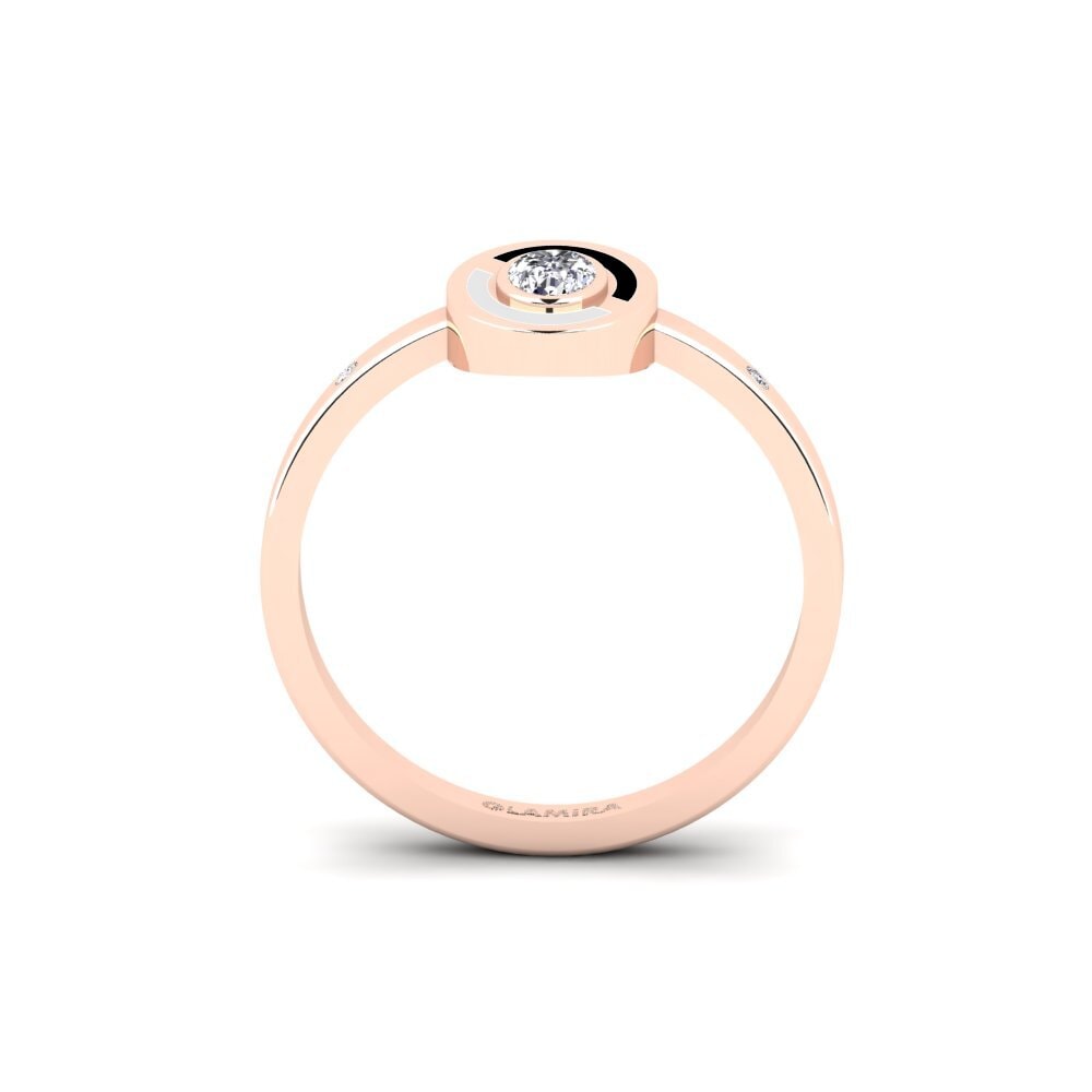 Rotgold 375 Ring Adorare