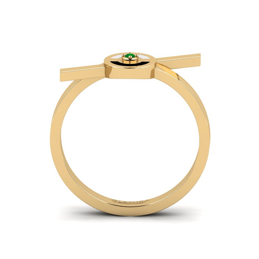Smaragd Ring Aurous