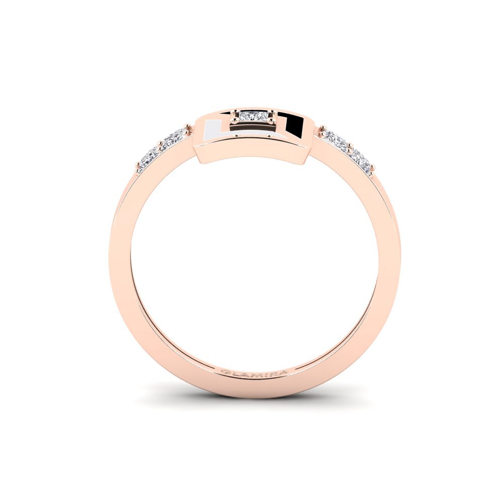 Rotgold 375 Ring Bressa