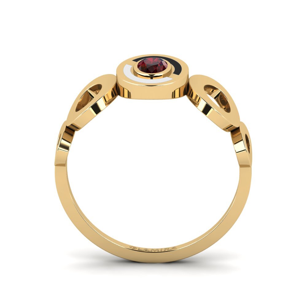 Granat Ring Conohetta