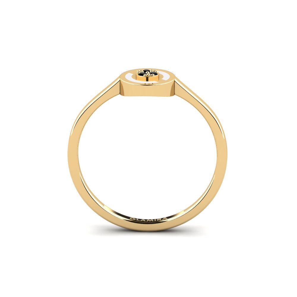 Schwarzer Onyx Ring Dolina