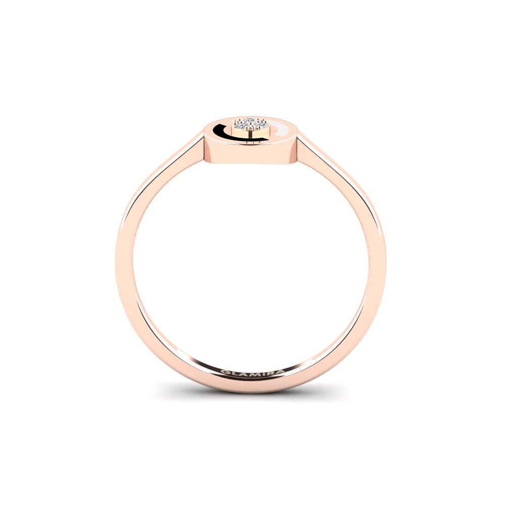 9ct Rose Gold Ring Dolina