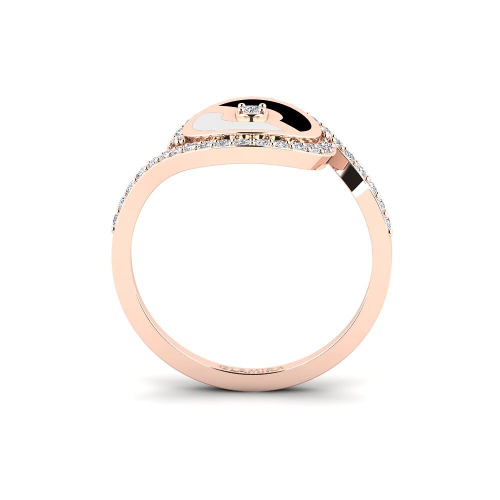 Rotgold 375 Ring Dorio