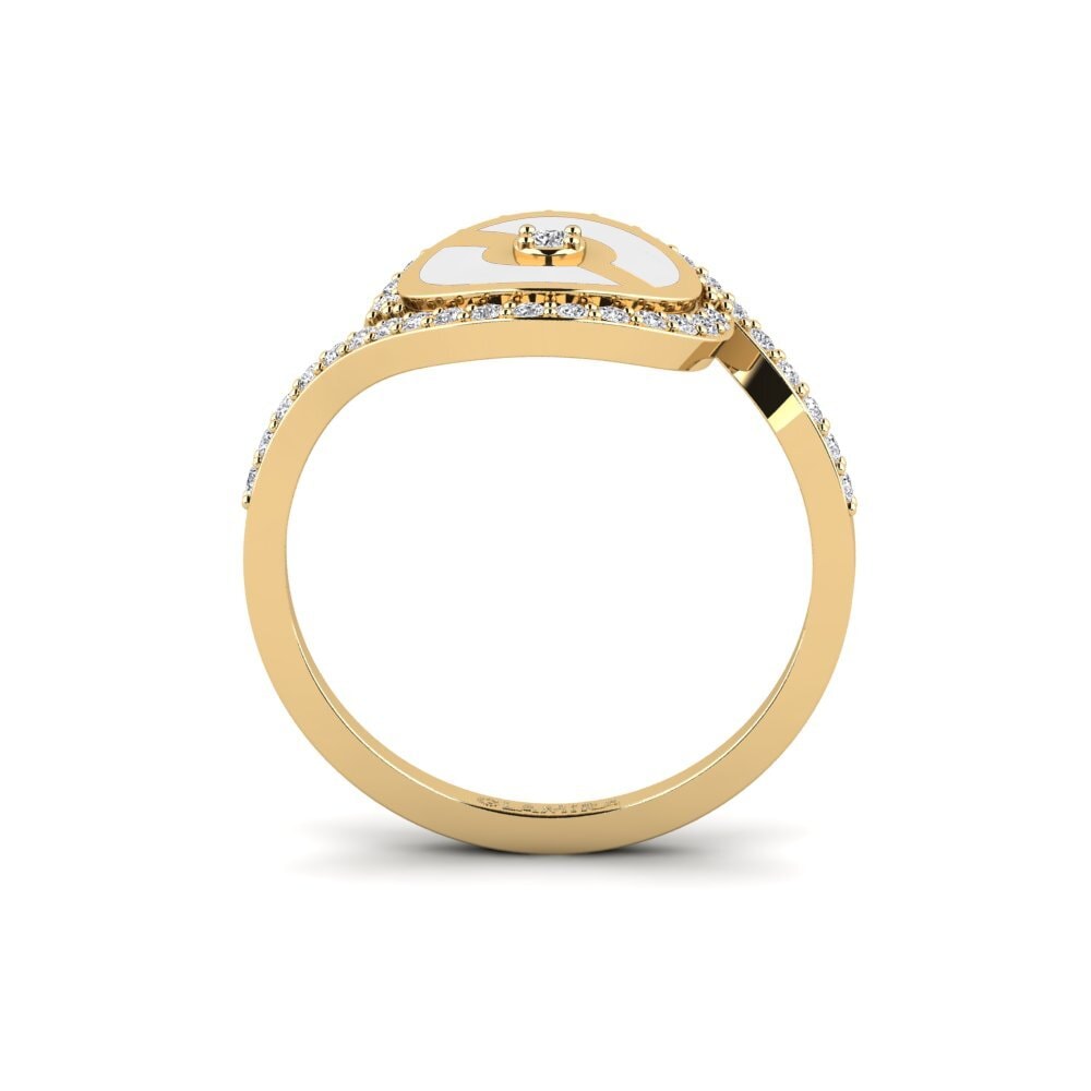Gelbgold 375 Ring Dorio