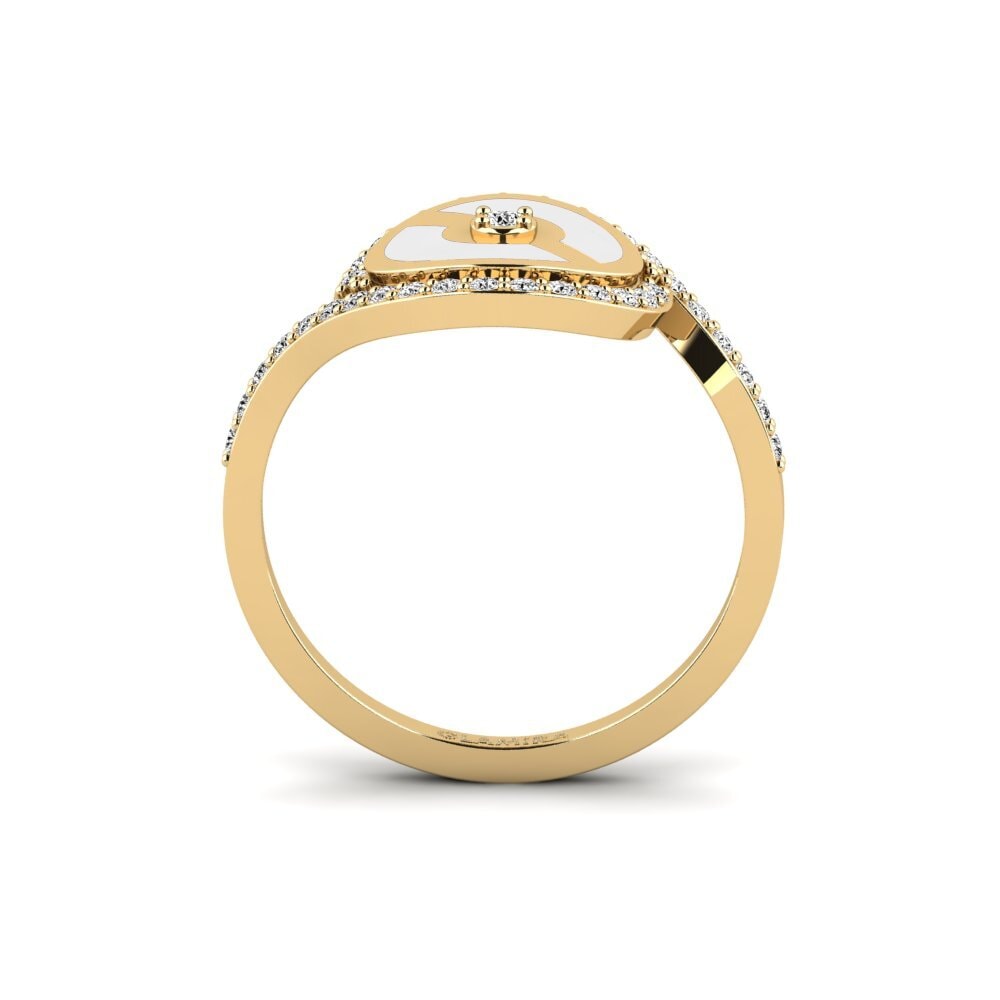 Moissanit Ring Dorio